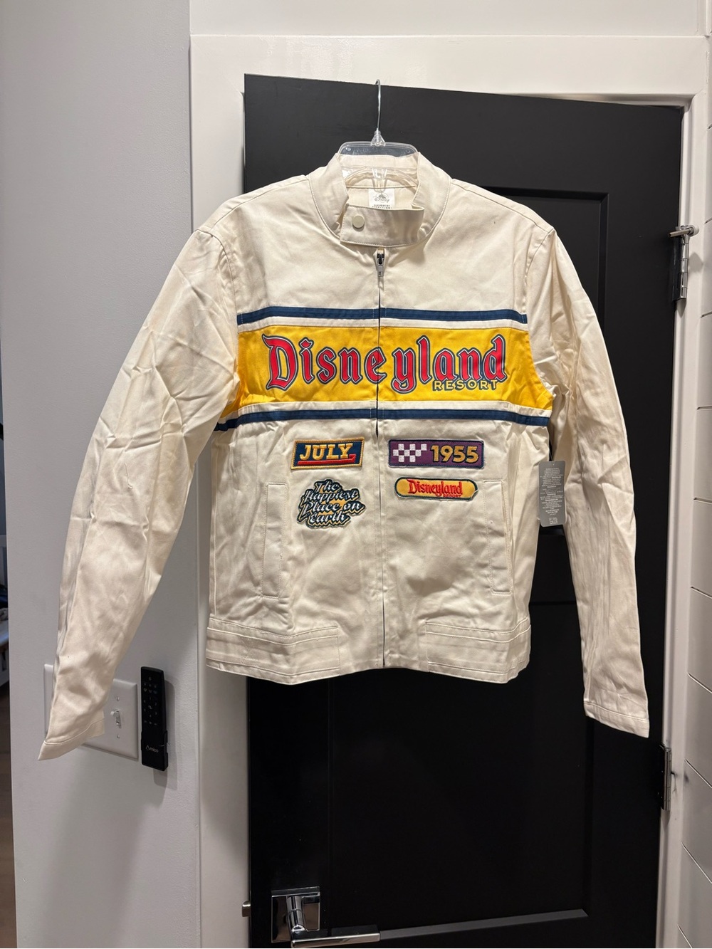 Disneyland 1955 Racing Jacket Coat Small NWT Adult Disney Parks Racing Bomber